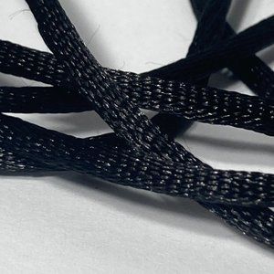 Black Rat Tail Cord Trim Ribbon 12 Rolls Offray Crafts Scrapbook Gift Wrap 1/8"